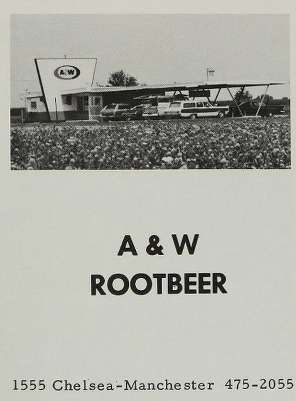A&W Restaurant - Chelsea - 1555 Main St 1973